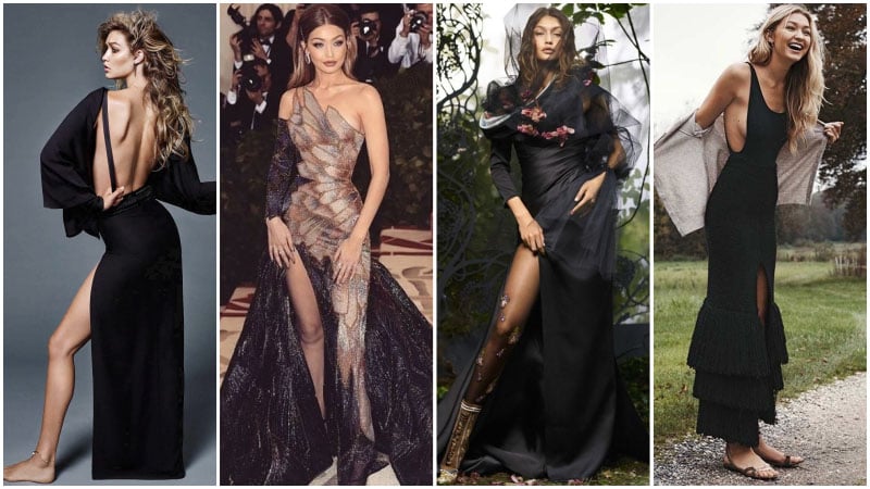 Gigi Hadid Style Split Dresses