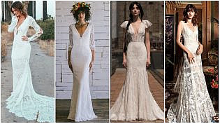 10 Types of Bohemian Wedding Dresses for Brides