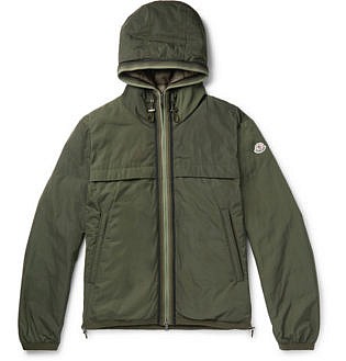 Moncler Green Hooded Jacket