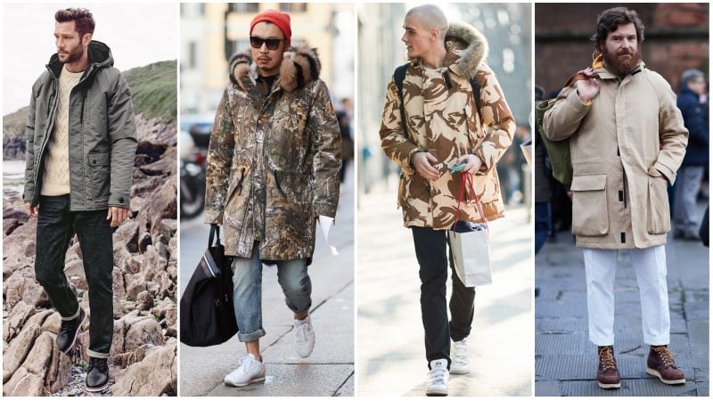 Mens Cool Parkas