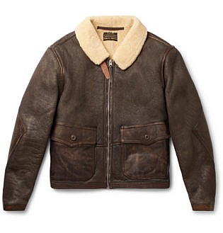 Rrl Shearling Jacket