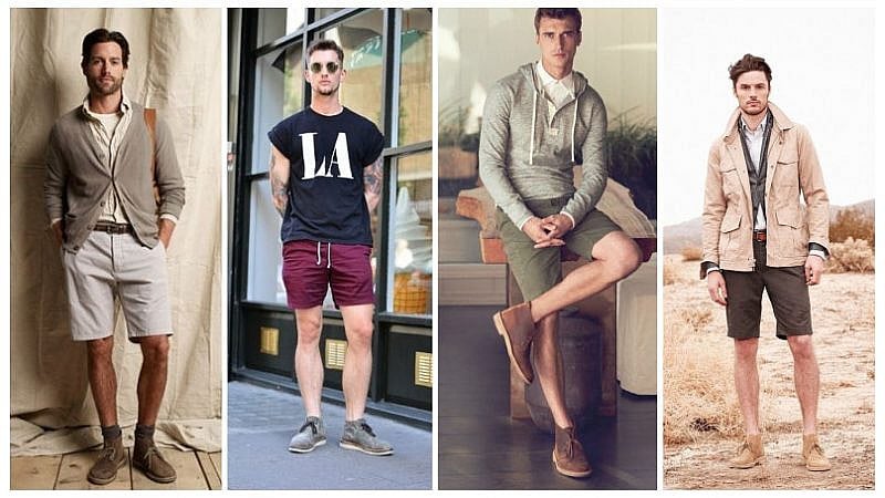 mens slip on shoes with shorts