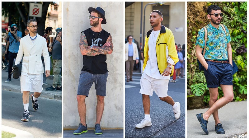 best casual shoes to wear with shorts