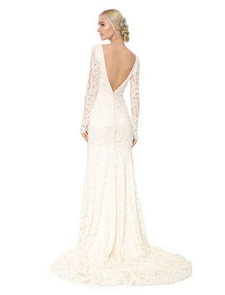 Theia Theia Nicole Lace Gown