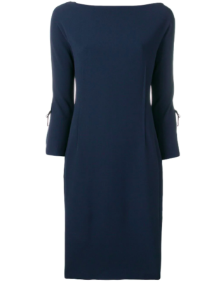 Boat Neck Dress 1