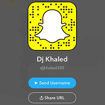 Dj Khaled Snap