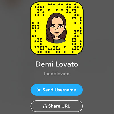 Demi Lovato Snap