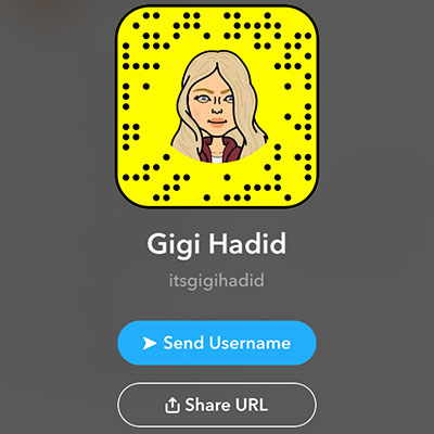 Gigi Hadid Snap