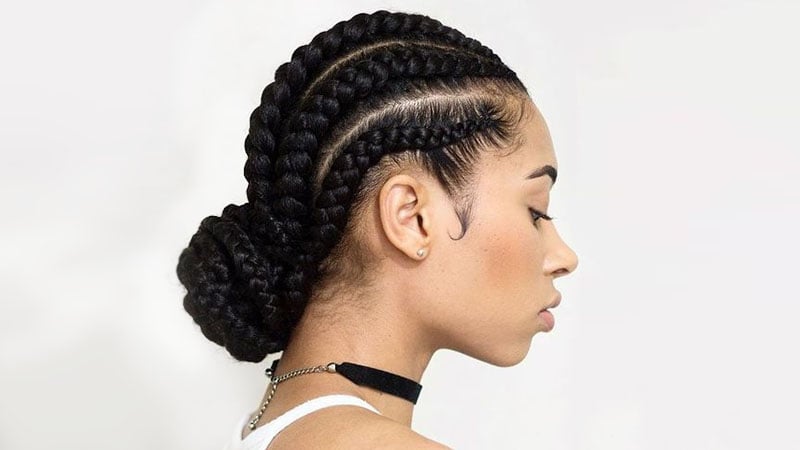 Blacked Braided Hairstyles || Jumbo Box Braids || Stunning 50 Knotless Braid  Styles For 2021 - YouTube