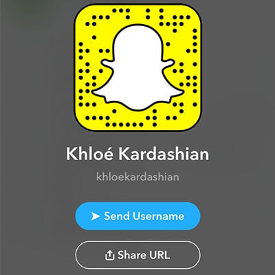 Khloe Kardashian Snap