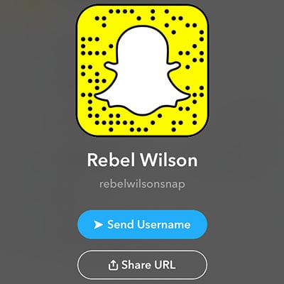 Rebel Wilson Snap