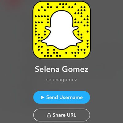 Selena Gomez Snap