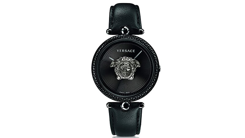 black versace women's watch