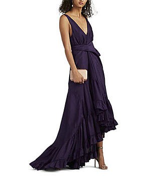 Azeeza Purple Gown