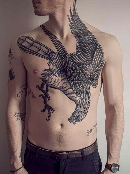Tattoos good with looking men Temporary Tattoos