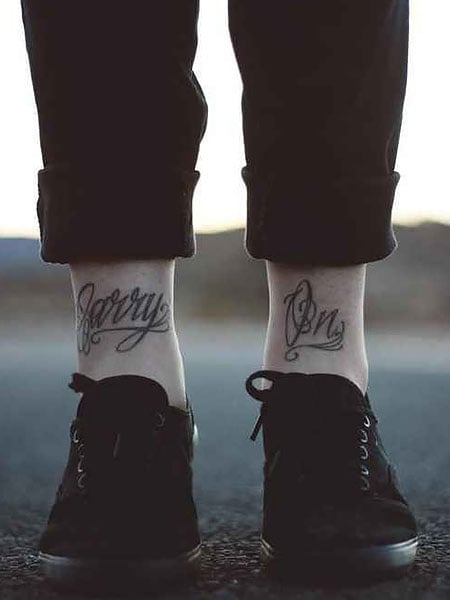 Ankle Tattoo