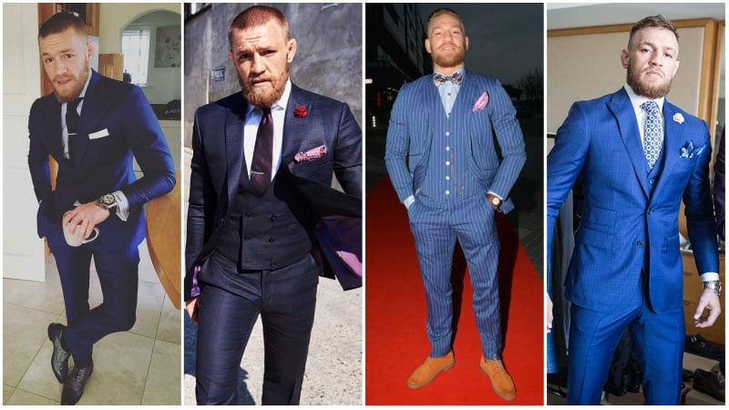 Conor Mcgregor Blue Suit