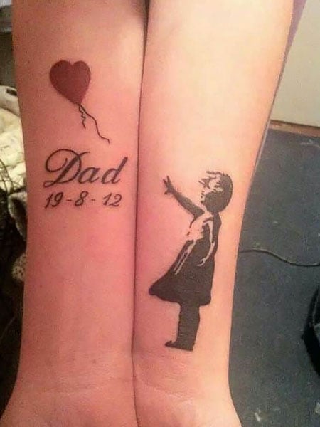 Memorial Tattoos Why I Dont Have My Fathers Name Tattooed on My Body   Everplans