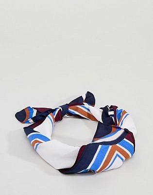 Pieces Tiger Print Scarf