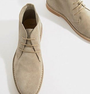 Selected Homme Suede Desert Boots