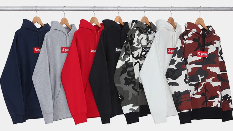 supreme box hoodie