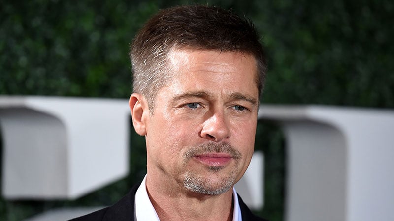 Brad Pitt Crew Cut