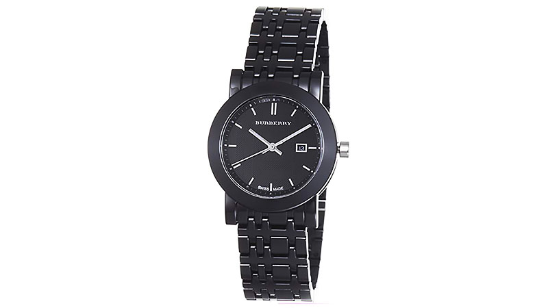 Burberry Women's Ceramic Black Dial Bracelet Quartz Watch