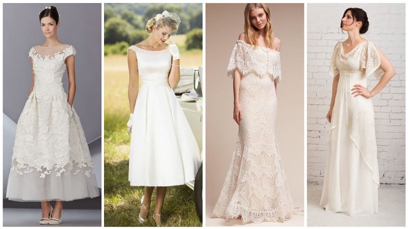 Casual Vintage Wedding Dresses