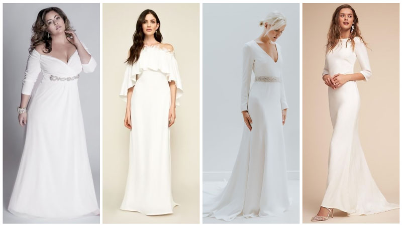 11 Casual Wedding Dresses for Carefree Brides