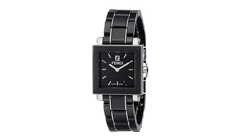 Fendi Women's Fe621210 Black Dial Watch