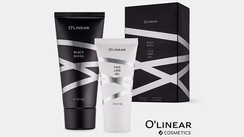 O'linear Black Mask + Face Care Gel