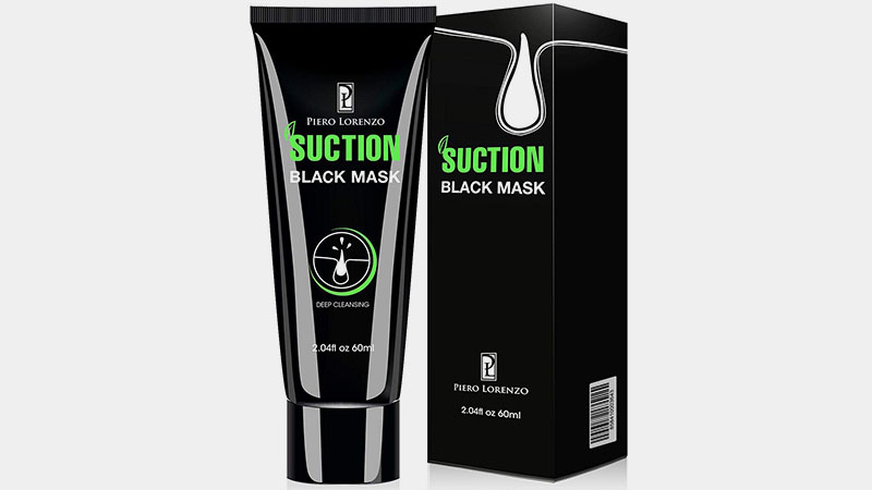 Piero Lorenzo Suction Black Mask