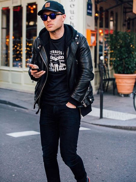 How to Wear a Leather Jacket: Outfit Ideas for Men