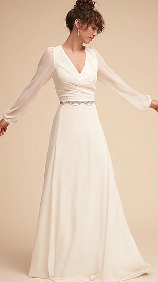 bride casual wedding attire