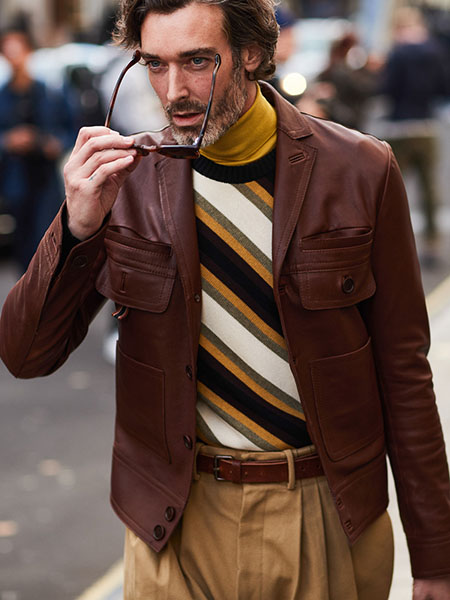 How to Wear a Leather Jacket (Men's Style Guide) - The Trend Spotter