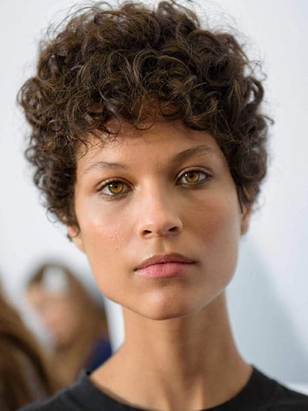 Short Curly Hair for women