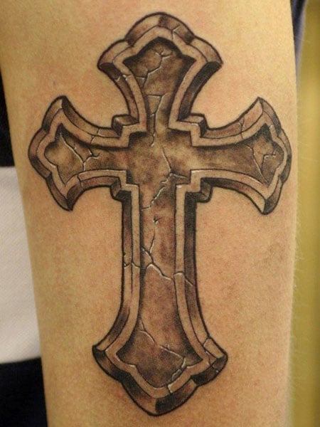 Cross Tattoos On Arm