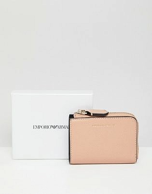 Emporio Armani Mini Zip Around Purse