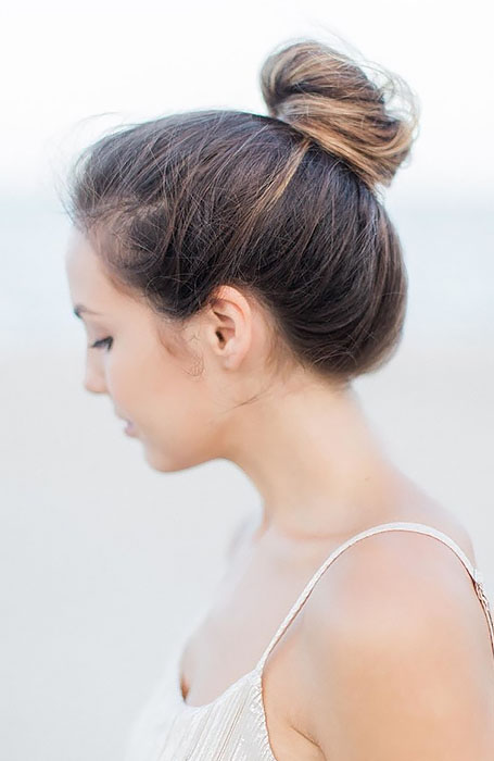 LATEST BRIDAL HAIRSTYLE TUTORIAL || MESSY BRIDAL BUN || FRONT VARIATION -  YouTube