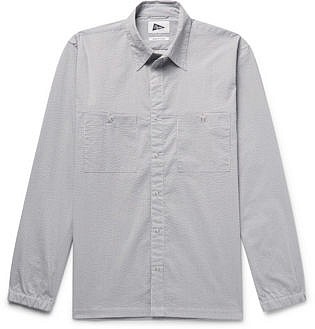 Mel Striped Coolmax Seersucker Shirt