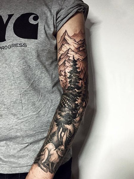 40 Best Sleeve Tattoo Ideas for Men That You'll Love | Fashionterest