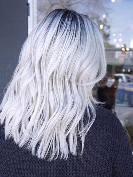 Pastel Silver Hair