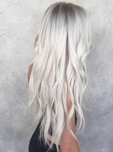 Platinum Silver Hairv