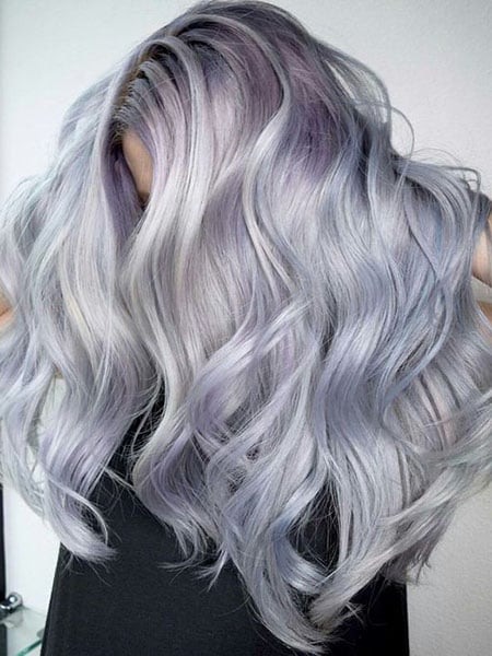 Silver Blue Hair