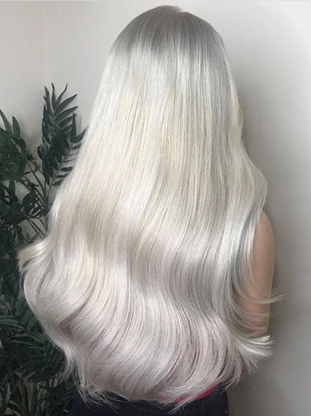Silver Hair Extensions
