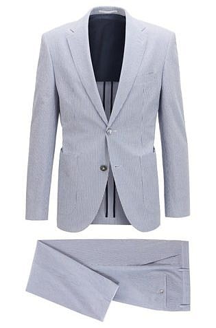 Stretch Seersucker Suit