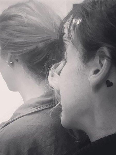 Behind The Ear, Sister Tattoos