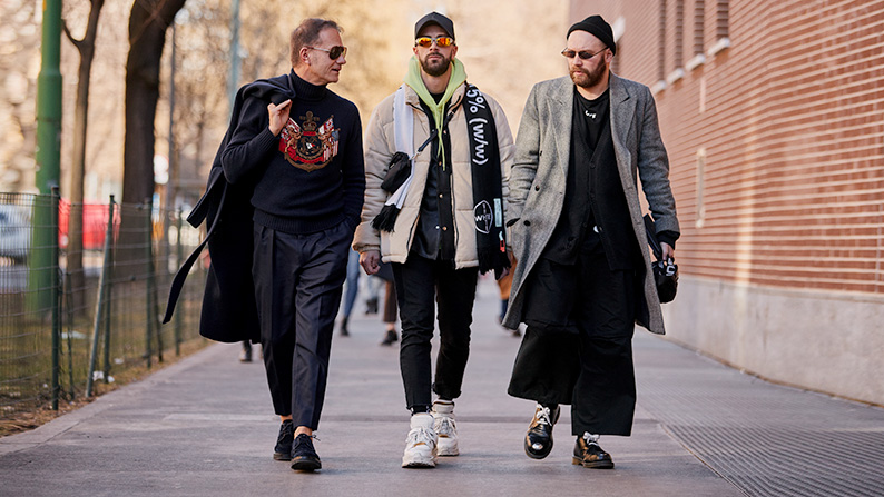 Best Street Style From Milan Fashion Week Men's Aw 2019