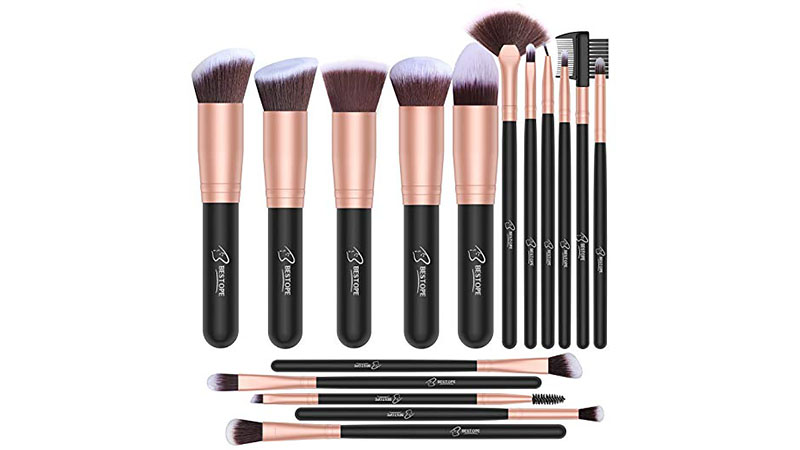 Bestope Makeup Brush 16 Piece Set
