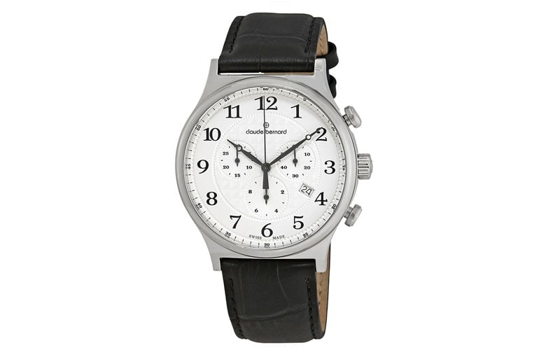 Classic Chronograph Silver Dial Men's Watch 10217 3 Ab